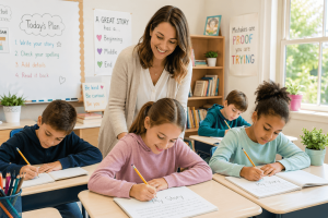 Magic Link handwriting clubs at school